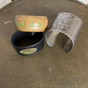 Bundle of Vintage Bracelet Cuffs